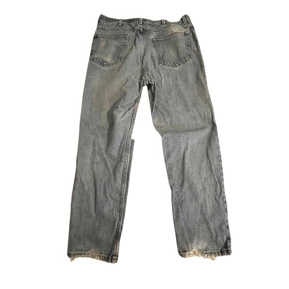 Vintage 90s L.L. Bean Classic Fit Distressed Jeans-34x29 - Picture 4 of 7